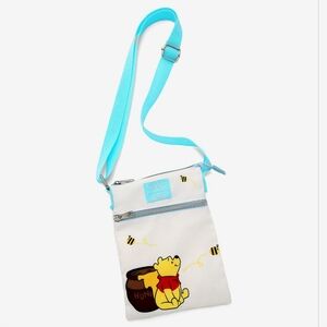 Loungefly Disney Winnie The Pooh Character Bees Passport Crossbody Bag